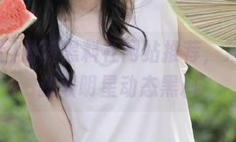 最新黑料社网站推荐，第一时间获取明星动态黑料